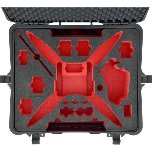  HPRC PHA4-2700W Hard Case with Wheels for DJI Phantom 4 / Phantom 4 Pro / Phantom 4 Pro+