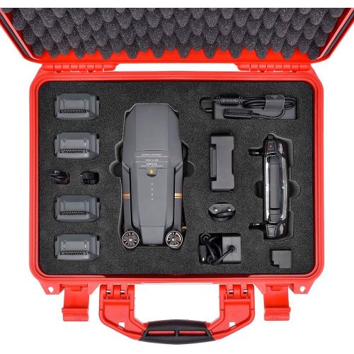  HPRC MAV2400RED-01 Mavic Hard Case, Red