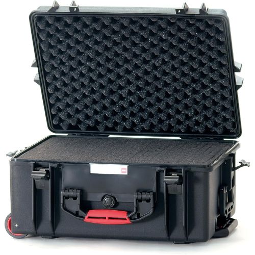  HPRC 2600WF Wheeled Hard Case with Foam (Black)