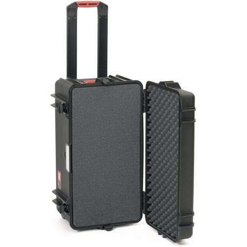  HPRC HPRC4300WFBlack 4300 Series Wheeled Hard Case with Cubed Foam (Black)