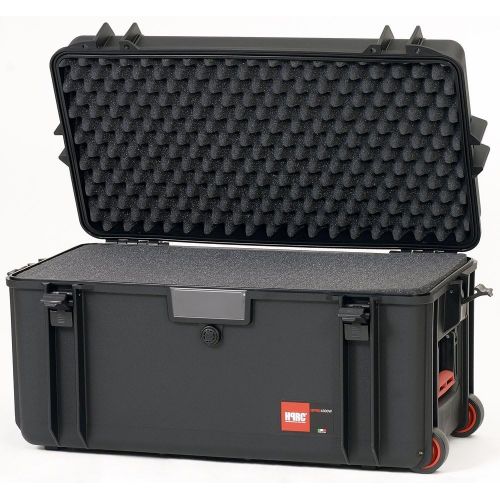  HPRC HPRC4300WFBlack 4300 Series Wheeled Hard Case with Cubed Foam (Black)