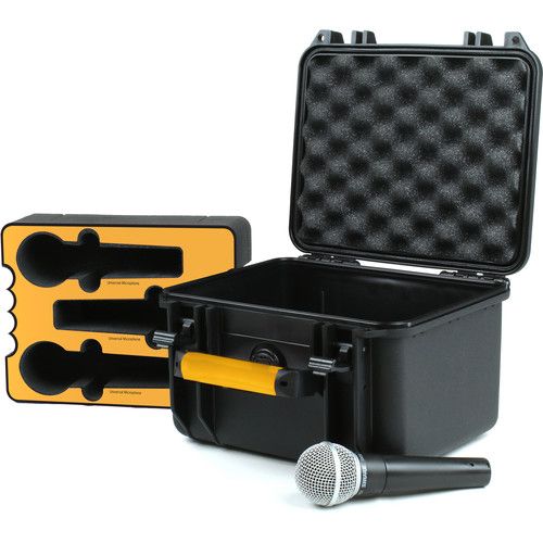  HPRC HPRC2250 Universal Hard Case for 6 Handheld Microphones