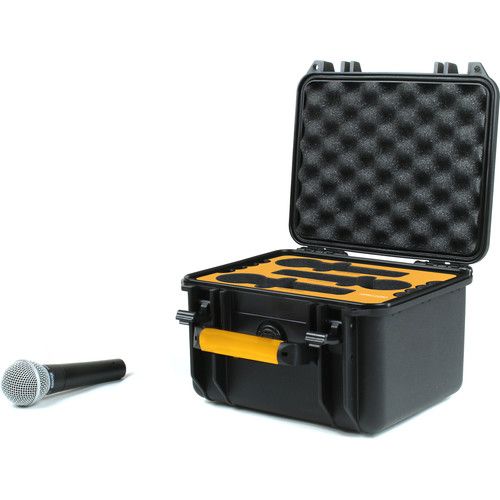  HPRC HPRC2250 Universal Hard Case for 6 Handheld Microphones