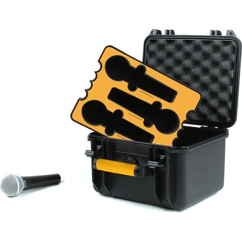  HPRC HPRC2250 Universal Hard Case for 6 Handheld Microphones