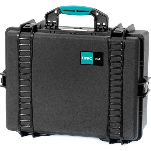  HPRC 2600 Hard Case (Black with Blue Handle)