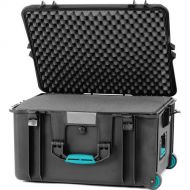 HPRC 2730 Wheeled Hard Case (Black with Blue Handle)