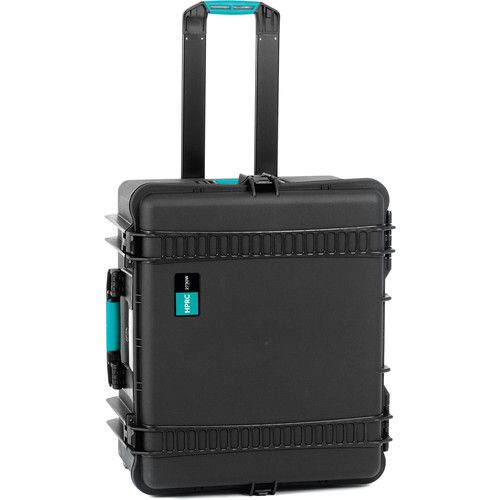 HPRC 2730 Wheeled Hard Case (Black with Blue Handle)