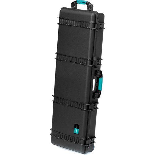  HPRC Wheeled Hard Case (Black with Blue Handle)