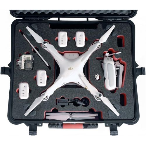  HPRC HPRC2700PHA3 Hard Case with Foam for DJI Phantom 3 (Black)