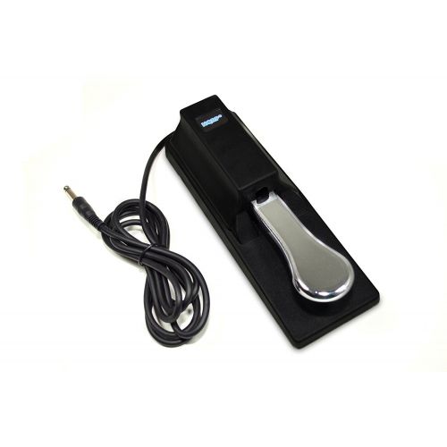  HQRP AC Adapter & Sustain Pedal for Williams Allegro / Allegro 2 / Legato Keyboards