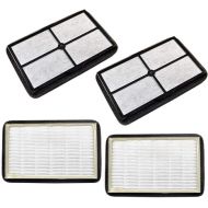 HQRP 4-pack HEPA Filter A compatible with GermGuardian FLT4010 Replacement fits AC4010 / AC4020 series Table Top models