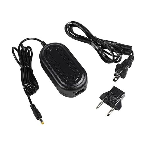  HQRP AC Adapter/Power Supply Compatible with Tascam DR-1 / DR-2D / DR-07 / GT-R1 / DR-100 / DP-008 Recorder Plus HQRP Euro Plug Adapter