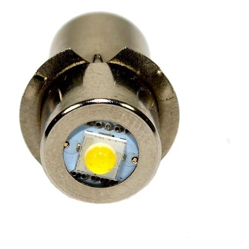  HQRP High Power Upgrade Bulb 3W LED 180LM 6-24V Compatible with Dewalt: DW908 / DW919 / DW906 / DW918 / DW904 / DW902 / DW904 / DW9043 / DW9083 / DW9063 / DW9023