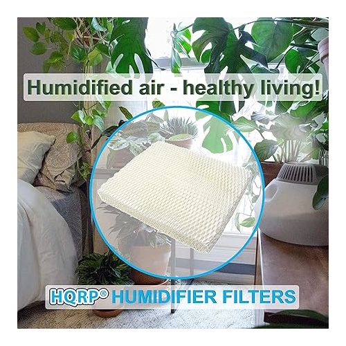  HQRP 2-Pack Wick Filter Compatible with Vornado MD1-0034 Replacement EV100, EV200, EVDC300, EVDC500, Evap2, Evap40 Evaporative Humidifiers