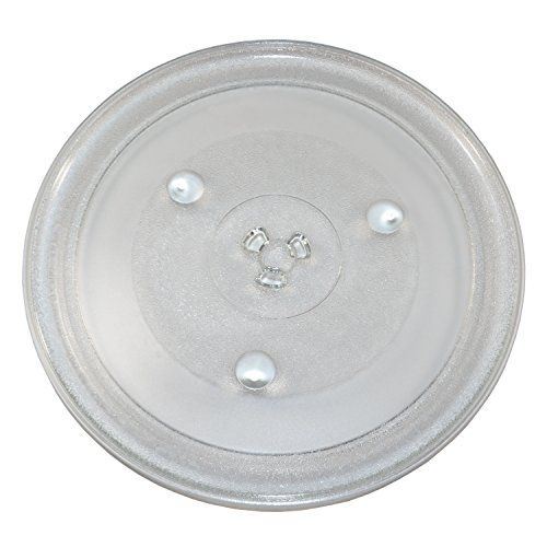  HQRP 12-3/8 inch Glass Turntable Tray compatible with Hamilton Beach P100N30 P100N30AL P100N30ALS3B HBP100N30ALS3 GA1000AP30P3 EM031MZC-X1 Microwave Oven Cooking Plate 315mm