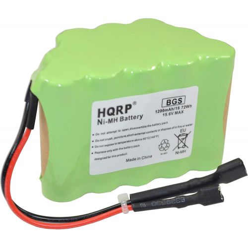  HQRP Battery Works with Shark XB75N SV75-N SV75Z-N SV75C-N SV75SP-N N-Series SV75_N, SV75Z_N, SV75SP_N, SV75N SV7514-N Cordless Pet Perfect Hand Vacuum Euro-Pro Shark-Ninja