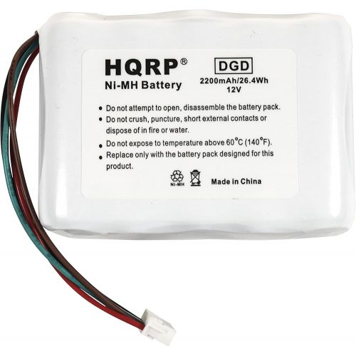  HQRP 2200mAh Battery Compatible with Logitech Squeezebox X-R0001, 930-000097, 930-000101, 930-000129, 830-000080, 830-000070 Radio