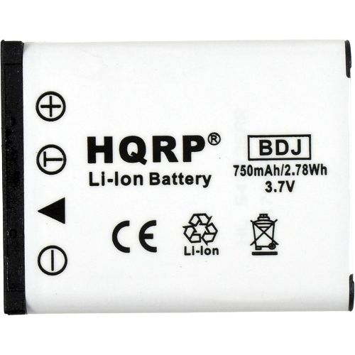  HQRP 2-Pack Battery Compatible with Olympus LI-42B LI-40B, Fujifilm NP-45 NP-45A NP-45B NP-45S, Nikon EN-EL10, Kodak KLIC-7006, Casio NP-80, Pentax D-Li63 D-Li108, DS-6365