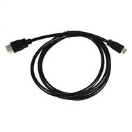 HQRP Cable/Cord Compatible with HDMI to Mini HDMI Fuji FujiFilm FinePix S2500HD, S2700HD, S2950HD, S3300, S4000 Digital Camera