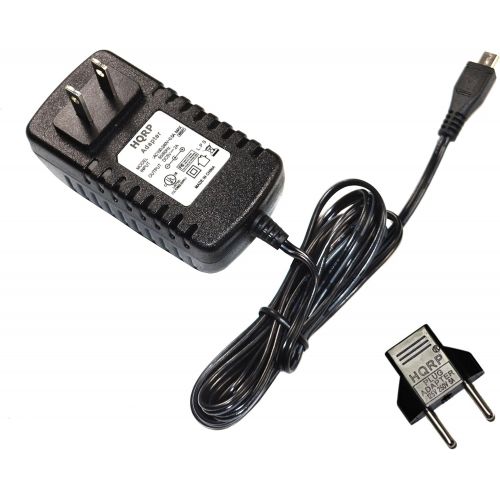  HQRP AC Adapter for Harman/Kardon Soho Wireless ; Traveler ; Esquire 2, Power Supply Cord [UL Listed] + Euro Plug Adapter