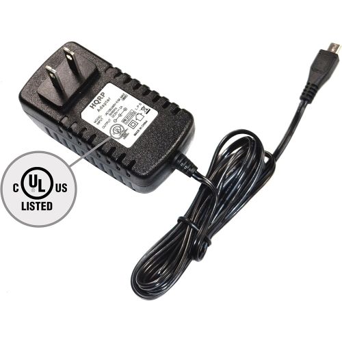  HQRP AC Adapter for Harman/Kardon Soho Wireless ; Traveler ; Esquire 2, Power Supply Cord [UL Listed] + Euro Plug Adapter