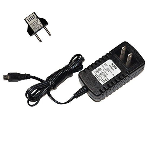  HQRP AC Adapter for Harman/Kardon Onyx Mini Portable Wireless Speaker, Mains Power Wall Supply Cord [UL Listed] Plus HQRP Euro Plug Adapter