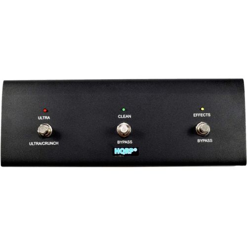  HQRP 3-Button Guitar Amp Footswitch works with Peavey 03572680 Replacement fits JSX Head/JSX 212 Combo / 3120 Head/Triple XXX/Triple XXX 212 COMBO/Triple XXX II amps
