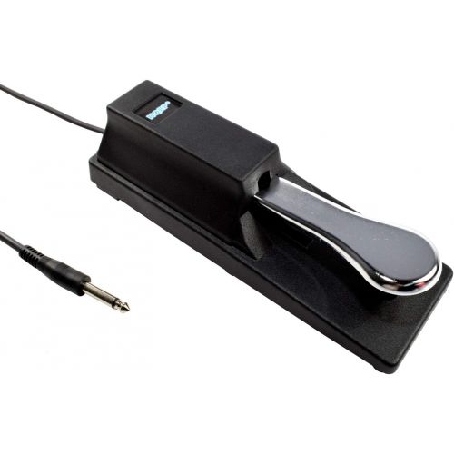  [아마존베스트]HQRP Sustain Pedal compatible with Yamaha YPG-235 / YPG-535 / YPT-230 / YPT-330 / YPT-240 / PSR-E243 / MM6 / MM8 / MO6 / MO8 / MOX6 / MOX8 / MX49 / MX61 Keyboards