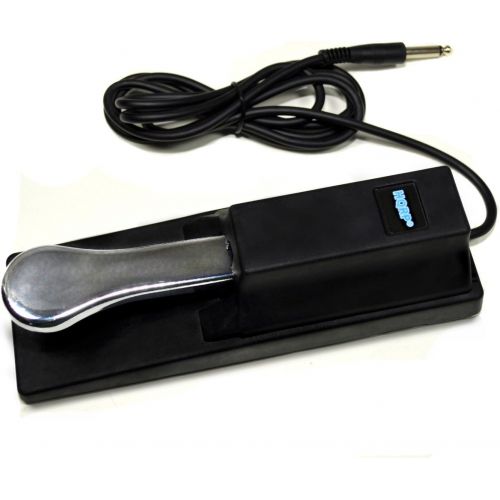  [아마존베스트]HQRP Sustain Pedal compatible with Yamaha YPG-235 / YPG-535 / YPT-230 / YPT-330 / YPT-240 / PSR-E243 / MM6 / MM8 / MO6 / MO8 / MOX6 / MOX8 / MX49 / MX61 Keyboards