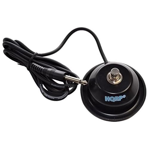  [아마존베스트]HQRP 1-Button 000Guitar Amp Foot Switch for Fender 0994049suitable for FM, Mustang, Blues Junior Amp Plus Hqrp Coaster