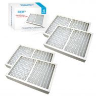 /HQRP 4-Pack Air Cleaner Filter for Hunter HEPAtech 30097, 30180, 30183, 30932 Air Purifiers Coaster