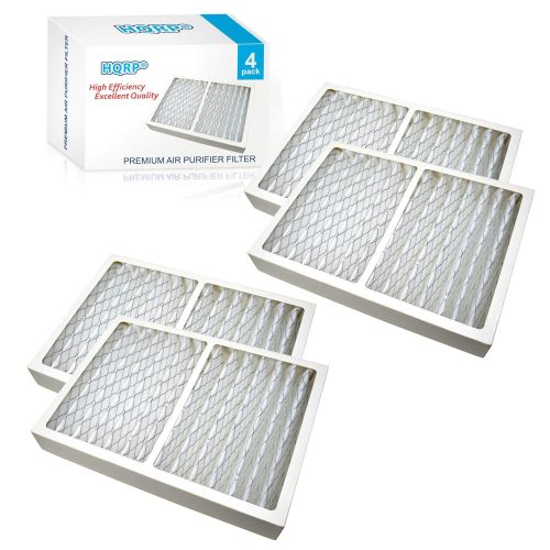  HQRP 4-Pack Air Cleaner Filter for Hunter HEPAtech 30097, 30180, 30183, 30932 Air Purifiers Coaster