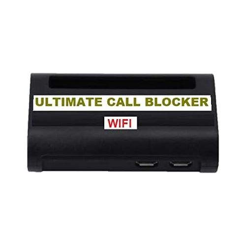  HQTelecom ULTIMATE CALL BLOCKER WIFI - Block Virtually ALL Unsolicited Calls (Robocalls, Scams, Non-profit, Unwanted) without having to TOUCH A BUTTON! New Cloud-Based, WIFI Technology. Made