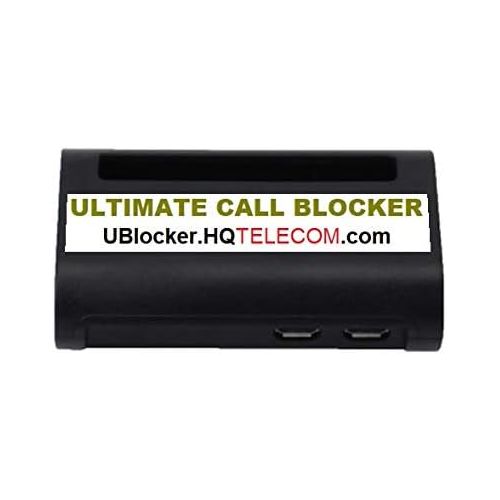  HQTelecom ULTIMATE CALL BLOCKER WIFI - Block Virtually ALL Unsolicited Calls (Robocalls, Scams, Non-profit, Unwanted) without having to TOUCH A BUTTON! New Cloud-Based, WIFI Technology. Made