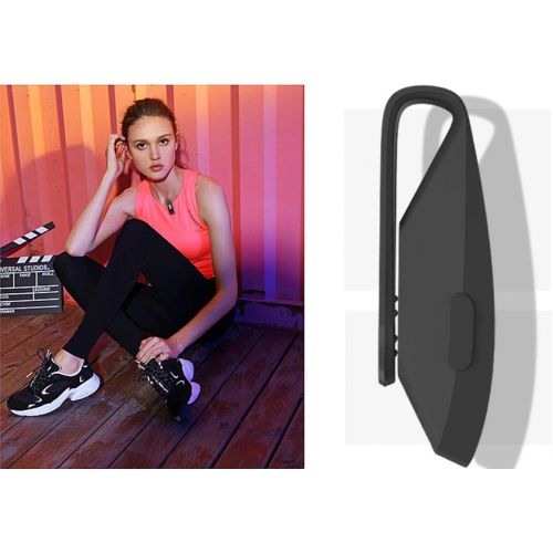  [아마존베스트]HQzon Compatible Clip Replacement for Fitbit Inspire & Fitbit Inspire HR Fitness Tracker , Made of Soft Comfortable Silicone (Clip-Black)