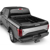 HS Power Roll-Up Soft Tonneau Cover+16X Led Lights 01-03 F150 Supercrew 5.5/66 Truck Bed