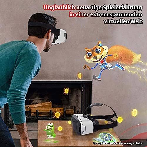  HSP Himoto VR 3D Virtual Reality Glasses, Universally Compatible with All Standard Smartphones in Sizes 4 to 6 Inches, Models such as Samsung, iPhone, Google Nexus, Sony, Huawei, Xiaomi, HTC,