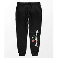 HSTRY Times Is Hard Black Jogger Sweatpants