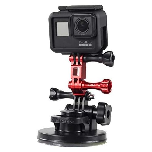  HSU Aluminum Alloy Metal Adjust Arm Straight Joints Mount, Same Direction Straight Joints Mount for GoPro Hero 9/8/7/(2018)/6/5 Black,Session 5/4,Hero 3+,DJI Osmo Action Action Cam