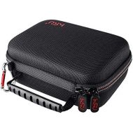 [아마존베스트]Small Case for GoPro Hero 9/8, Hero7 Black,6,5, 4, 3+, 3,Hero(2018) HSU Carrying Case for Action Cameras and GoPro Accessories(Small Size Red)