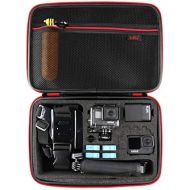 [아마존베스트]HSU Protective Carry Case for GoPro 2018/7/6/5/4/3+ and Accessories, with Carry Handle and Carabiner Loop