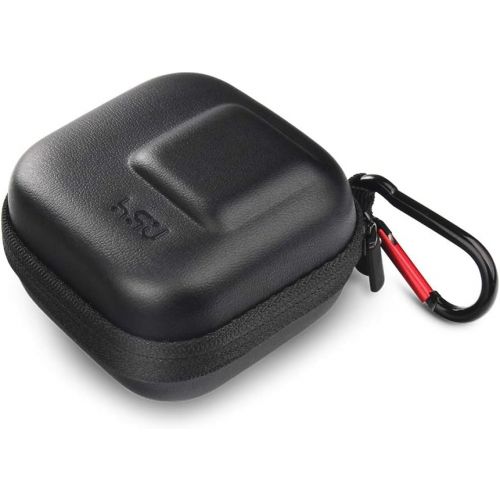  Mini Carrying Case Compatible with GoPro Hero 10/9/8/7/(2018)/6/5 Black,Session 5/4,Hero 3+,AKASO/Campark/YI Action Camera and More，Protective Security Bag by HSU