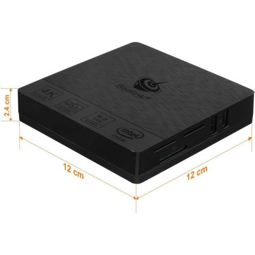  [아마존핫딜][아마존 핫딜] Mini PC Windows 10, HSYPC BT3Pro Windows 10 Mini Desktop Computer Full 4K HD Intel Atom x5-Z8350 Processor 4GB+64G/4K/1000Mbps LAN/HDMI/VGA/Dual WiFi/Smart Mini PC