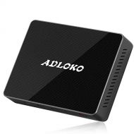 HSYPC ADLOKO GE41 Fanless Mini PC, Windows 10 64-Bit4GB RamIntel Pentium Gemini Lake (up to 2.4 GHz)Support SSD&HDDGigabit EthernetDual-Band Wi-FiUSB-C