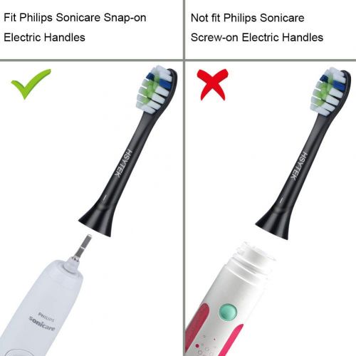  [아마존 핫딜]  [아마존핫딜]8er Ersatzbuersten fuer Phillips Sonicare Zahnbuerstenaufsatz ProResults,HSYTEK Aufsatze auch kompatible fuer DiamondClean FlexCare EasyClean PowerUp HealthyWhite,Medium Hartegrad-schw