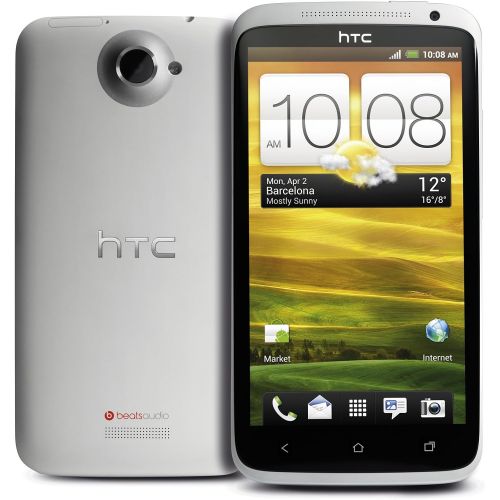 에이치티씨 HTC One X 16GB Unlocked GSM 4G LTE Android Cell Phone w/ Beats Audio - White