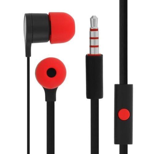 에이치티씨 HTC OEM Stereo Headphones Tangle Free Headset Earbuds with Mic - Universal 3.5mm (RC-E295)