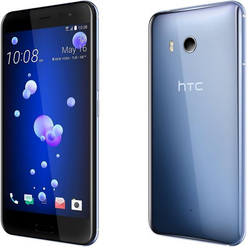 에이치티씨 HTC U11 128GB Dual SIM Model - Factory Unlocked Phone - International Version - GSM ONLY, NO Warranty in The US (Amazing Silver)