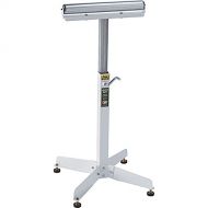 HTC Heavy Duty Adjustable Pedestal Roller Material Support Stand - with 16in. Ball Bearing Roller, Model Number HSS-10