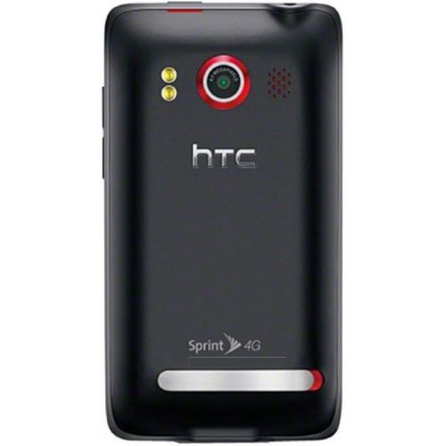 에이치티씨 Sprint HTC Evo 4G Android Cell Phone (Black), Without Contract